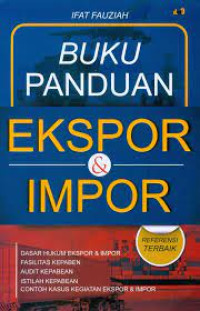 BUKU PANDUAN EKSPOR & IMPOR