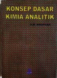 KONSEP DASAR KIMIA ANALITIK