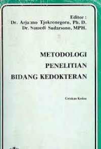Metodologi Penelitian Bidang Kedokteran
