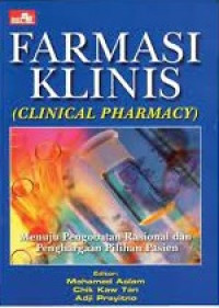 Farmasi Klinis : Clinical Pharmacy