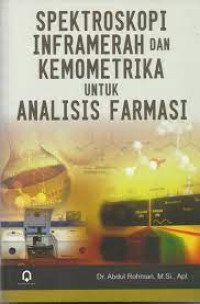 Spektroskopi Inframerah dan Kometrika untuk analis Farmasi